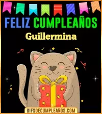 GIF Feliz Cumpleaños Guillermina